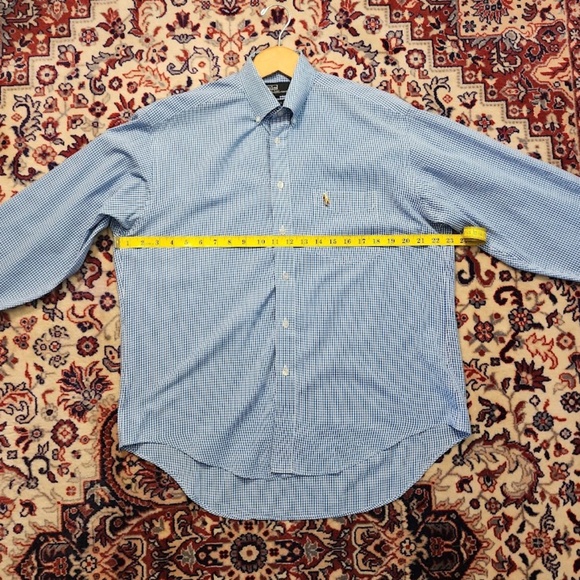 Polo Button Down Shirt Mens M - Picture 5 of 8